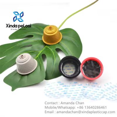 Chine Wholesale Plastic Empty Dried Coffee Capsule Cup With Aluminum Foil Lids à vendre