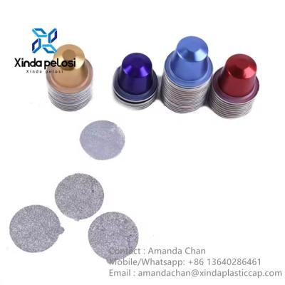 China High Quality Aluminum Foil Coffee Capsule Cup Custom Coffee Powder Capsule for sale