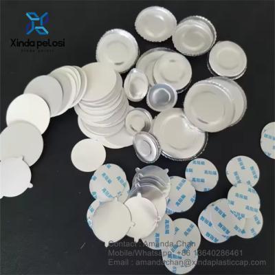 China Heat Sealing Induction Aluminum Foil Lid Foil Easy Peel Off Lids For Bottle for sale