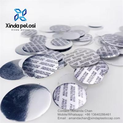 China Pressure Sensitive Seal Gasket Press Cap Liners Foam  Seals For Bottle Jar for sale