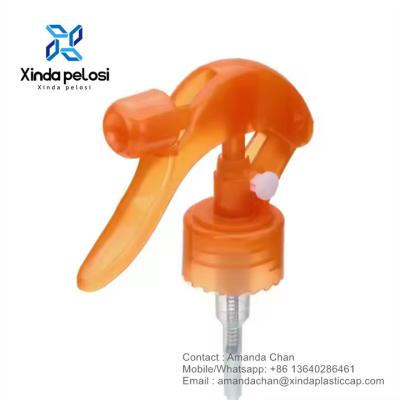 China Factory Plastic Pp Mini Trigger Sprayer Pump For For Glass Cleaning And Garden for sale