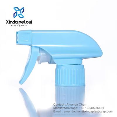 China Factory Trigger Sprayer Plastic Blue Trigger Sprayer Pump Spray For Bottles for sale