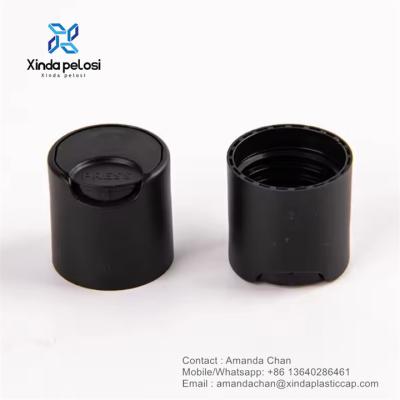 China Plastic Disc Top Cap For Shampoo Bottle Plastic Bottle Disc Top Cap for sale