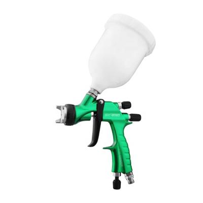 China TOP Coat / AIR Varnishes NEW SK-2020 1.3mm Eco-friendly GREEN Nozzle Gravity Paint Spray Gun For Car for sale