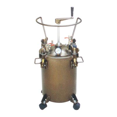 China GREEN Aluminum AIR PRESSURE 20L Pot Paint Tank Water Tank Epoxy Paint Spray Gun for sale