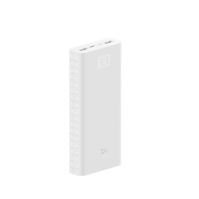 China Dual USB Charging Support ZMI Power Bank 20000mAh QC3.0 18W Fast Bi-Directional Fast Digital Display Output Powerbank For Smartphone for sale