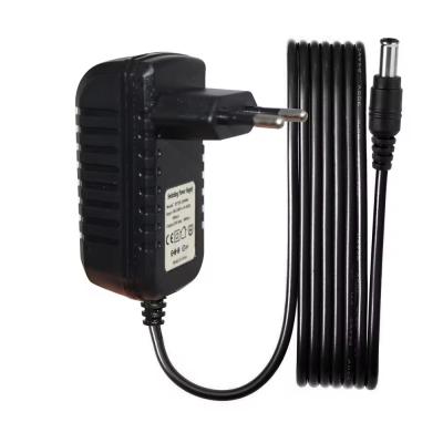 China Black Dc 12V 0.5A 1A 1.5A 2A 2.5A 3A Power Supply Adapter For Cctv Ip Camera Charging Ac To Dc Adapter Dc 5.5Mm Jack for sale