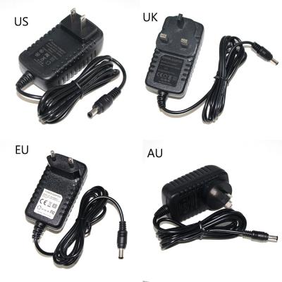 China DC 12V 2A voedingsadapter voor Cctv IP Camera opladen Ac adapter 12V DC 5.5Mm Jack Te koop