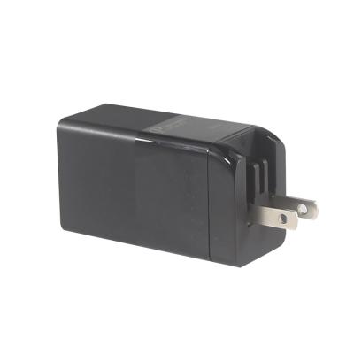 Chine Chargement portable 65W 2 ports petit chargeur rapide PD avec GaN Nitrure de gallium à vendre