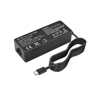 중국 65W 데스크톱 컴퓨터 충전기 C형 충전 유선 입력 100V-240V 판매용