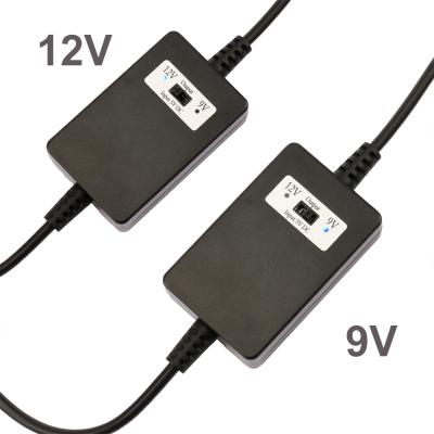 China 5V tot 9V 12V DC Boost Converter USB Boost Cable voor het opladen van voertuigen 5.5*2.1mm Jack Te koop