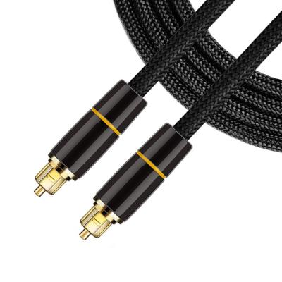 China Einzelmodus 24k vergoldetes Glasfaseraudiokabel für digitale Schnittstelle zu verkaufen