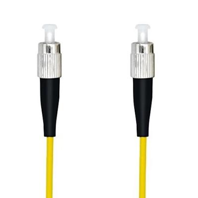 China Gelb FC Outdoor Duplex Fiber Patch Cord 9/125um Hohe Haltbarkeit zu verkaufen