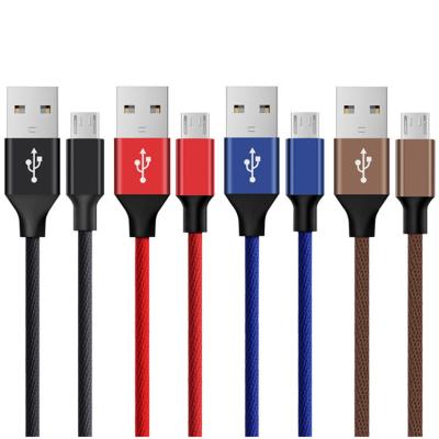 Китай Высокоскоростные данные и зарядка V8 Micro USB кабель 1m 1,2m для черно-белого мобильного телефона продается