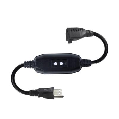 Китай GFCI NEMA 515P To 515R AC Power Cord for PC Laptop Cable 4 Ft Black Extension Wire (Кабель питания для ноутбуков и компьютеров с переменным током) продается