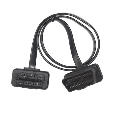 China 16Pin Male To Female Extension Cable For Car Automotive OBD 2 Diagnostic Tool Adapter for sale