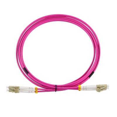 China 1GB Duplex LC-LC 50/125um Multimode Fiber Optic Cable for Speed Data Transmission for sale