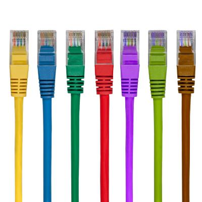 중국 Cat6a Cat5 Cat5e Ethernet 네트워크 LAN 케이블 RJ45 8P8C 커넥터와 PVC 자켓 판매용