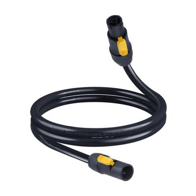 China Outdoor 20A Waterproof Power Cord 14AWG PowerCon True1 Male To Female For Stage Light for sale