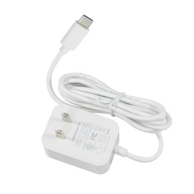 Κίνα με εγκεκριμένο 12V 3A Type C Adapter America Plug 36W φορτιστή USB-C προς πώληση