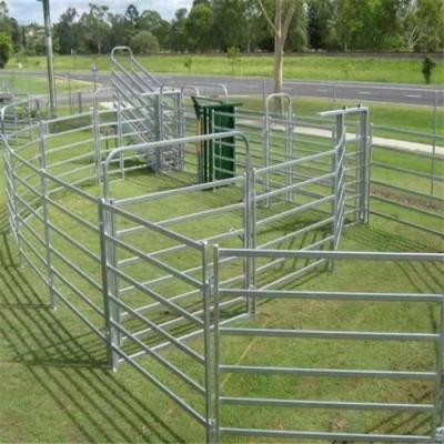 China 12ft Heavy Duty Livestock Panels 1.6mm 2.0mm Metal Horse Corral Panels for sale