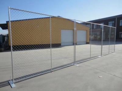 Cina Galvanizzato Chain Link Temporary Fencing Panel, Temporary Security Fence USA Standard in vendita