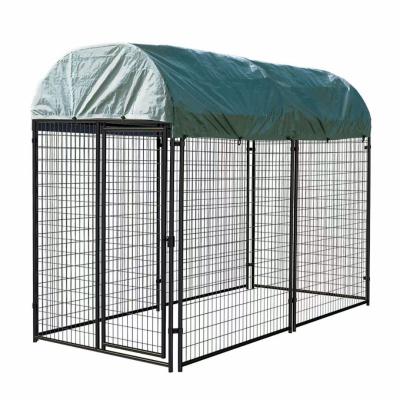 Chine 1.8M Hauteur galvanisée soudée Dog Run Cage Heavy Duty Large Dog Kennel à vendre