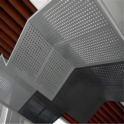 China Ceiling Aluminum Mesh Panels 1.5mm Suspended Expanded Metal Mesh Fence for sale