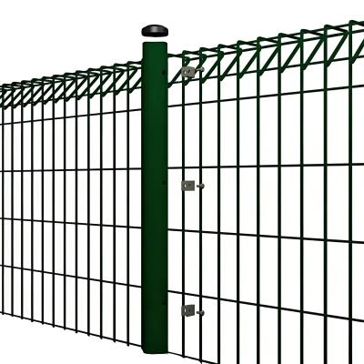 China European Triangle Bending Welded Wire Mesh Fence 1.8m BRC Mesh Fence for sale