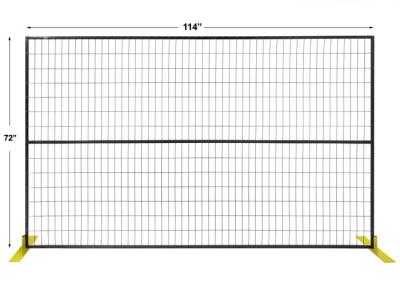 China 72'' high Temporary Fence Anti Corrosion For construction Site Canada Fence for sale