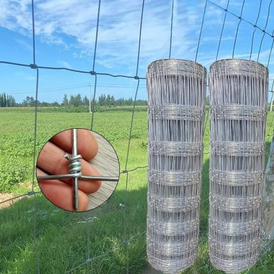 China Galvanized Wire Mesh 5 Foot Cattle Fence Agricultural Rural Fencing for sale