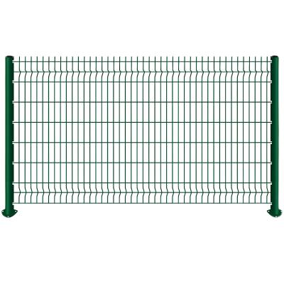 China V Malha vedação de segurança 60 * 60mm verde vedação Jardim vedação PVC 3 vedação curva à venda