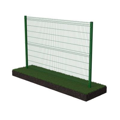 China 3d Curved Welded Mesh Fence 1.5m PVC Coated 3d Curved Wire Mesh Fence for sale