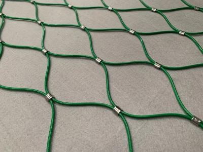 China Ferrule Type X-Tend AISI 316 Flexible Stainless Steel Rope Cable Webnet Mesh for sale