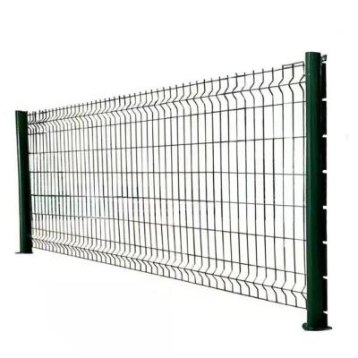 China Low Carbon Steel 3d Curve Mesh Fence Security Fence With 1.5mm-3.0mm Thickness Post for sale