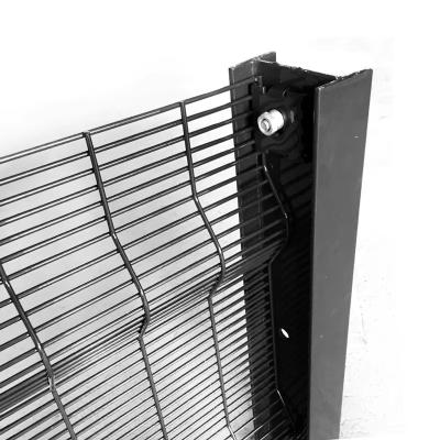 China High-Speed Galvanized Curvey Security 358 Fence Pvc Anti-Climb Fence With Spike for sale