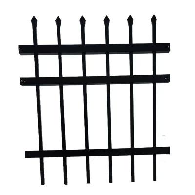 China 5ft Durable Rust-Resistant Tubular Steel Fence Modern Design For Enhanced Security And Longevity for sale