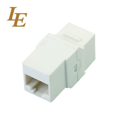 China Ethernet Network Factory CAT5E UTP RJ45-RJ45 Keystone Coupler Jack for sale