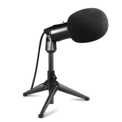 China Professional USB Microphone Live Broadcast Microphone Metal Metal Voice Recording USB Condenser Studio Microphone For Live Show for sale