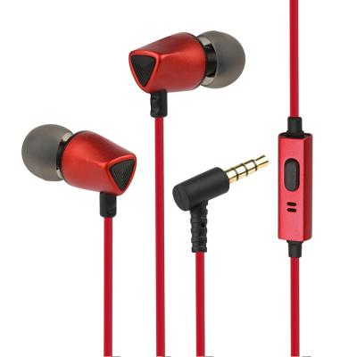 China 2020 Good Selling In-Ear Earbuds Wired Headphones Metal Headset Sport Music Earbuds Earphone for sale