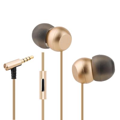 China Amazon Best Selling In-Ear Plug 3.5mm Plug Handsfree High Bass Stereo Wired Earbuds With Metal MIC Wired Earphone for sale