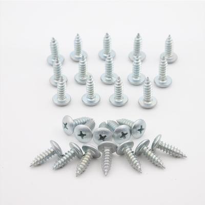 China Bright Polished Zinc Plated Screw Self Tapping All Sizes Hex Wood Bolt for sale