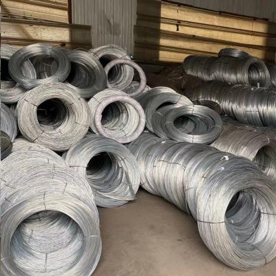 Cina china big factory hot sell galvanized iron wire GI BWG20 10kgs coil welded wire mesh round galvanized wire of building in vendita