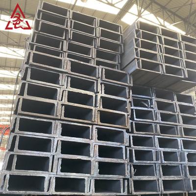 China Construction Cutting Processing U Channel Steel Black 3.0-14.5mm Alloy for sale