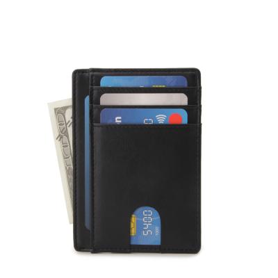 China No Business Rfid Wallet Men Ultra-Thin Short Mini Card Bag Metal Magic Custom Wallet for sale