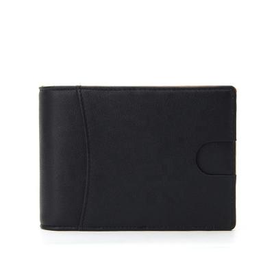 China No Business Rfid Wallet Men Mini Card Bag Metal Magic Ultra-thin Short Wallet Woman for sale