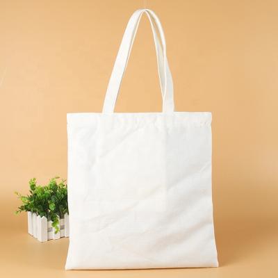 China Wholesale Good Quality Cotton Handled Bags Large Shopping Ladies Canvas Tote Bag for sale