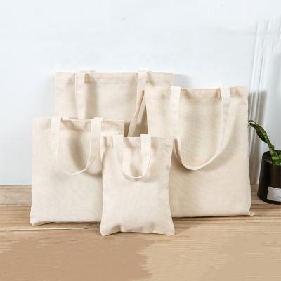 China Handmade Custom Reclycled Bag Student Shoulder Drawstring Tote Bag Cotton Canvas for sale