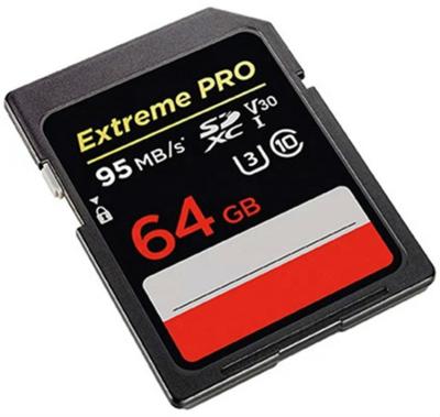 China PRO Extreme 8GB 16GB 32GB 64GB 128GB up to 95MB/s UHS-I/U3 SDXC C10, V30, 4K UHD Flash Memory Card, 128G 64GB 32GB SD Card for sale