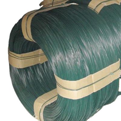 China Fence Pvc Coated Green Wire /yellow Binding Wire Fence Wire for sale